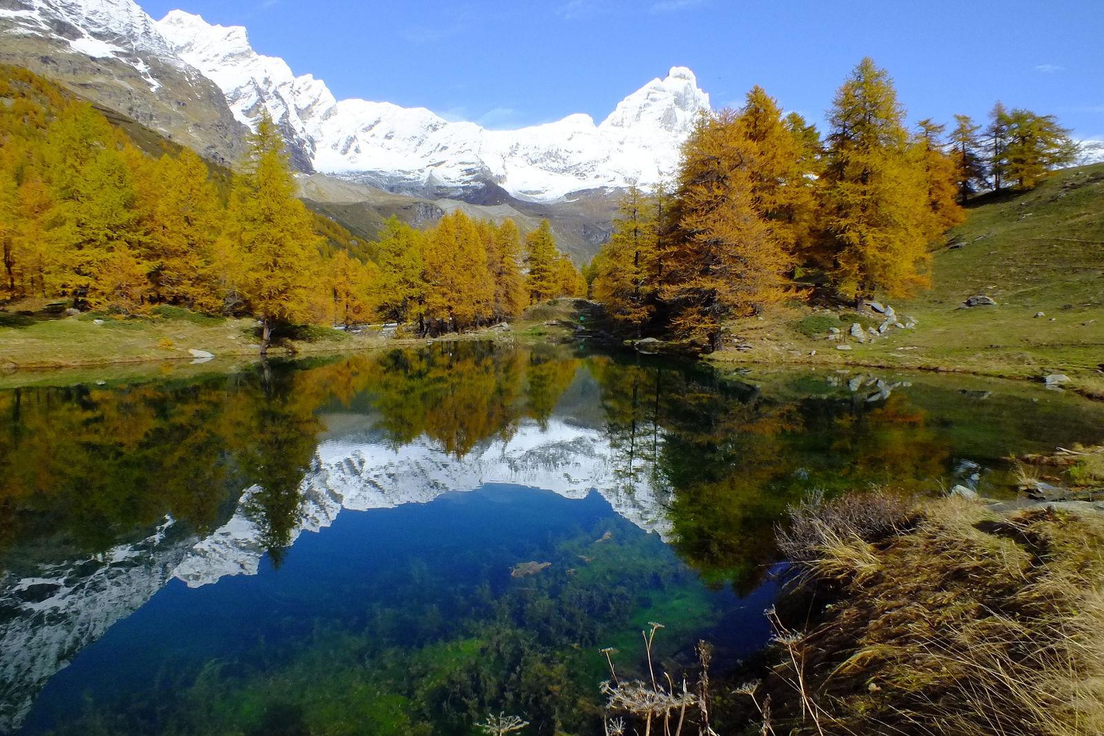 Valle d'Aosta, Lago Blu